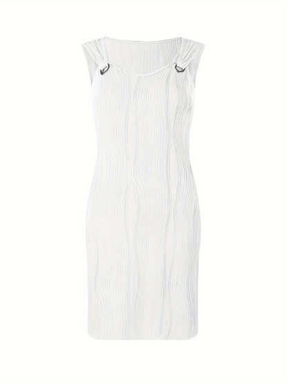 Alena | Striped Midi Dress