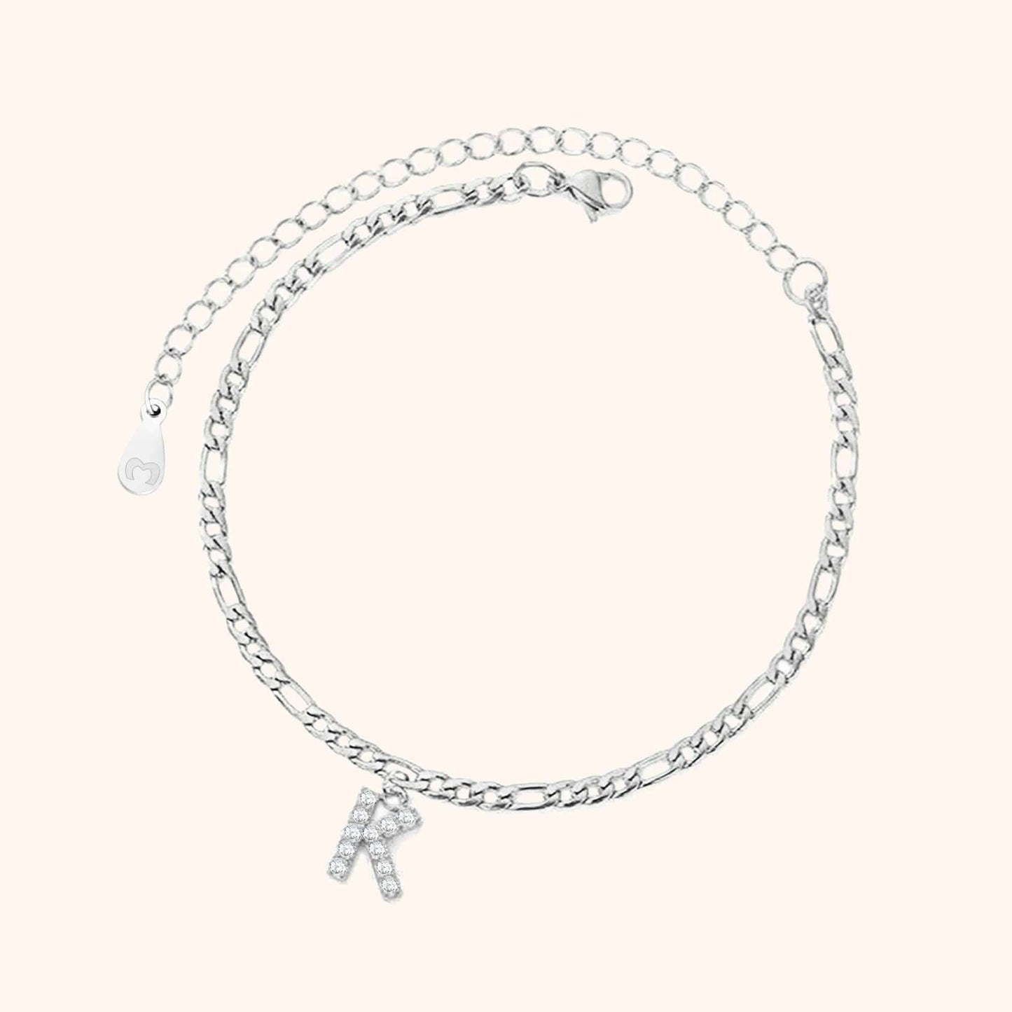 Amour Initial Anklet