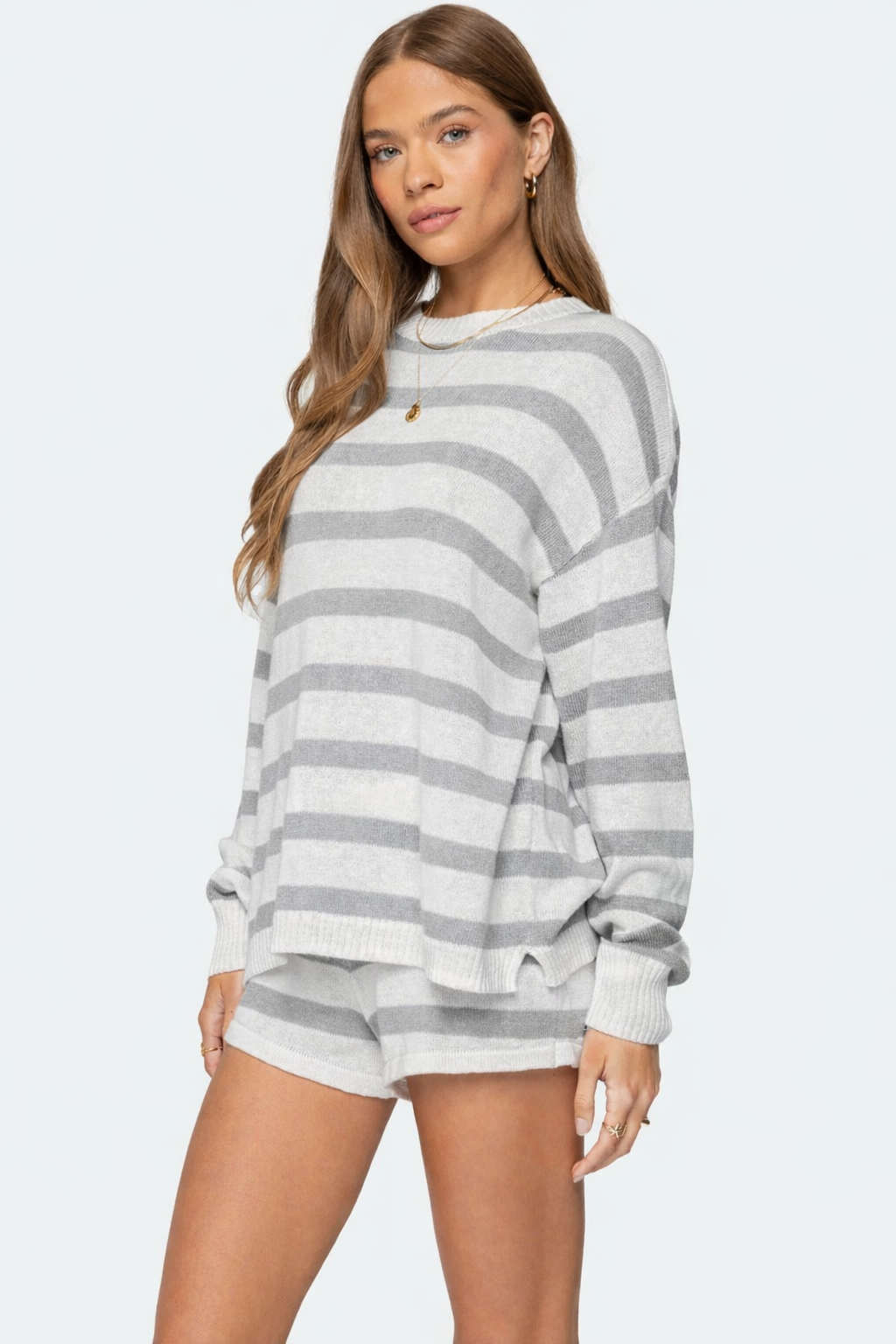 Olivia Knit Stripe Set