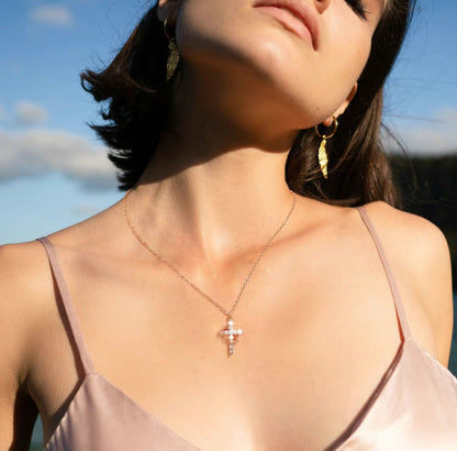 Cross Crown Necklace