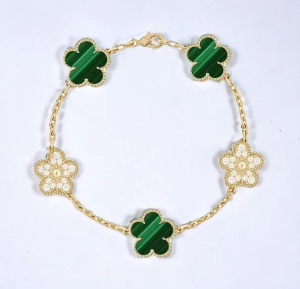 CloverGlow™ Gold-Plated Bracelet