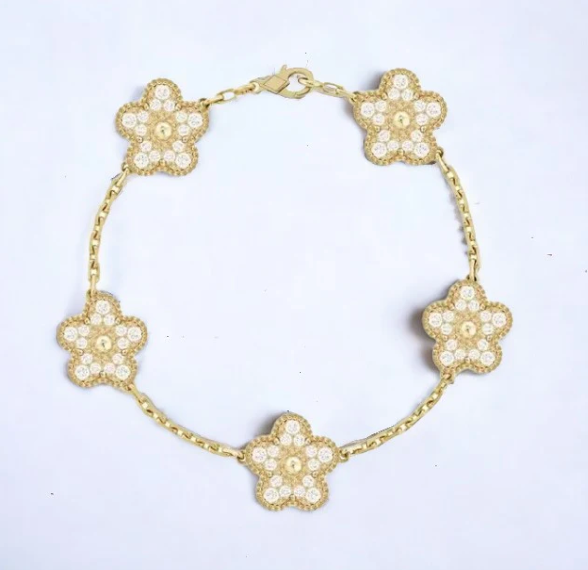CloverGlow™ Gold-Plated Bracelet