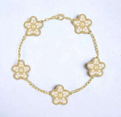 CloverGlow™ Gold-Plated Bracelet