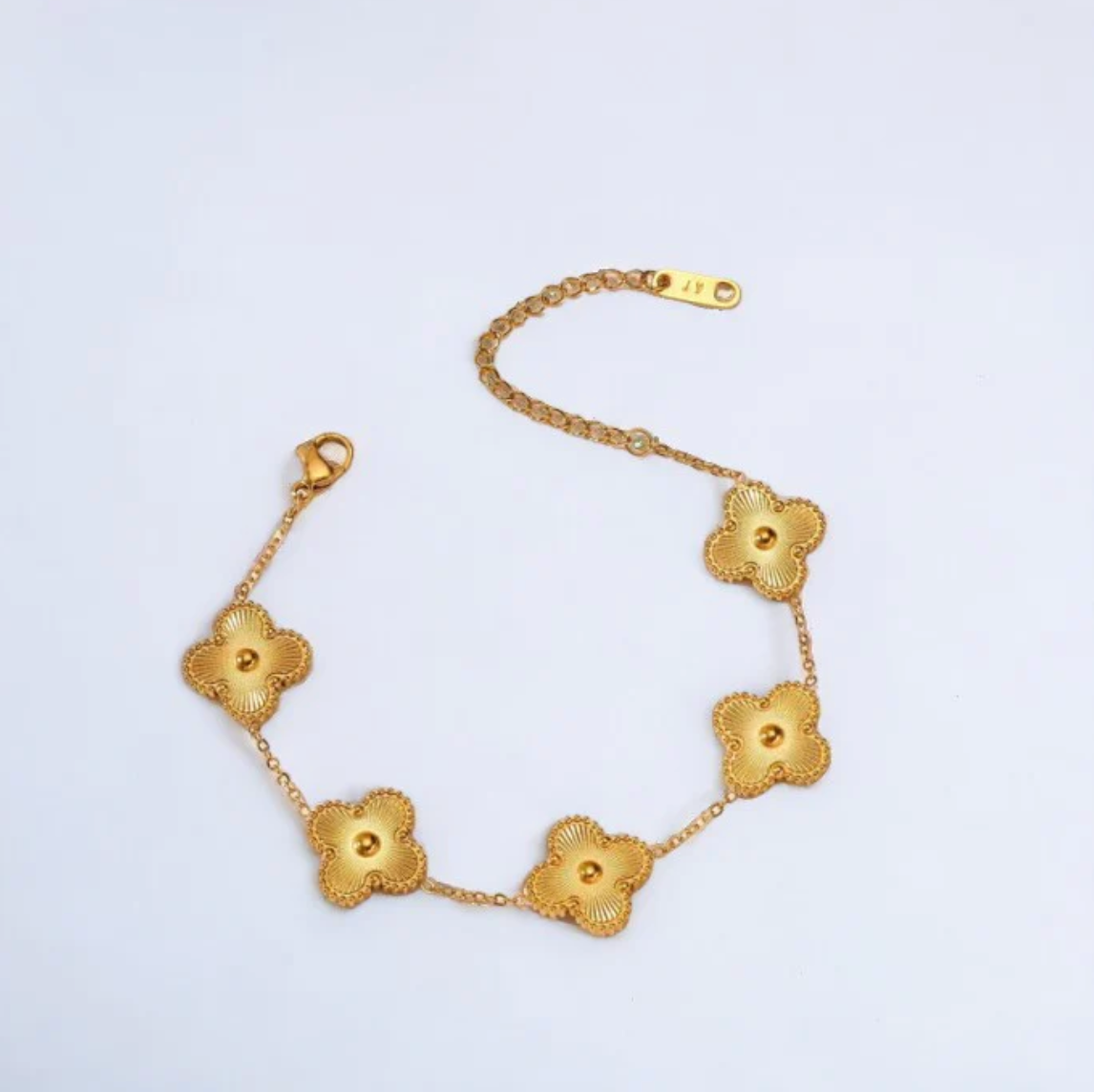 CloverGlow™ Gold-Plated Bracelet