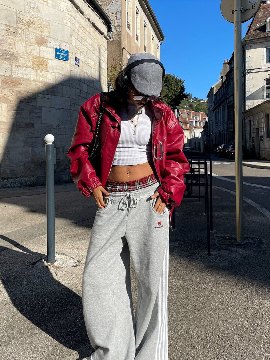 LowRise™ Double Waist Baggy Sweatpants